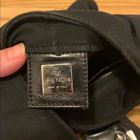 Authentic Fendi Zucca Bagette leather & Hobo bag - Picture 14 of 16